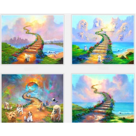 Dream Full Stairway to Heavens Diamond Art