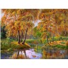Autumn Forest Scenery Painting