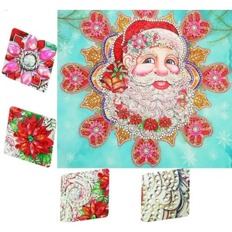 Cartoon Santa Diamond Christmas