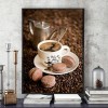Beautiful Coffee Diamonds Painting for your Wall