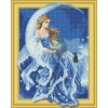 Beautiful Cartoon Fairy Paintings with Rhinestones aka Diamonds