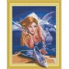 Beautiful Cartoon Fairy Paintings with Rhinestones aka Diamonds