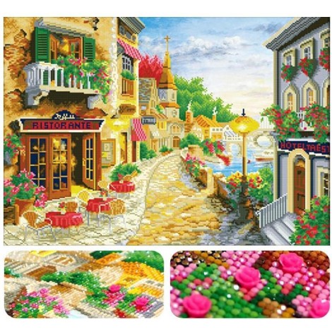 Beautiful City View Diamonds Painting