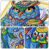 Huge Artistic Owl Diamond Painting