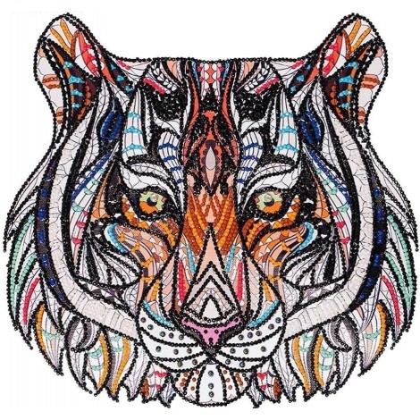 Colorful Special Shaped Tiger & Elephant