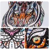 Colorful Special Shaped Tiger & Elephant