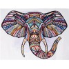 Colorful Special Shaped Tiger & Elephant