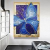 Big Blue Butterfly Diamond Painting Kit