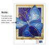 Big Blue Butterfly Diamond Painting Kit
