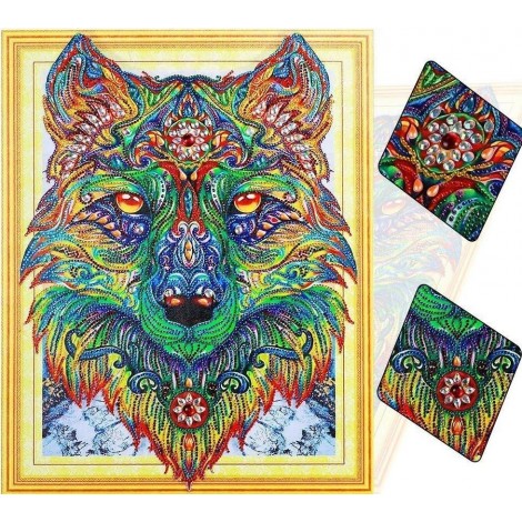 Special Shaped Wold Diamond Painting Kit