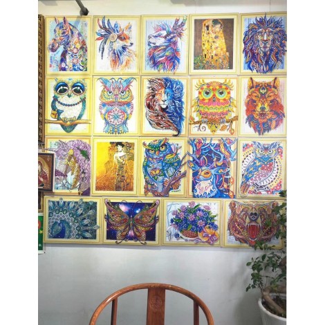 Special Different Animals Shaped Diamond Painting Collection