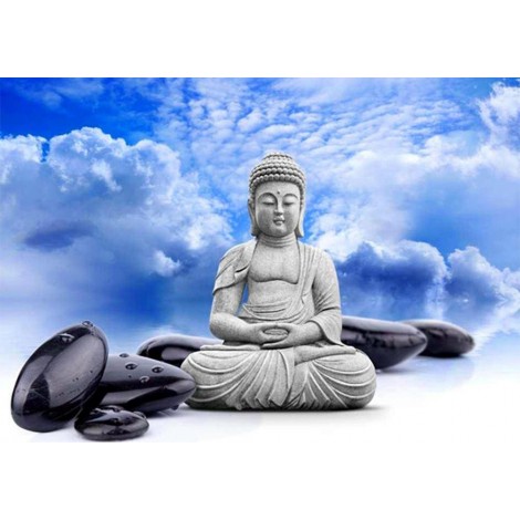 Beautiful Gautam Buddha DIY Diamond Art Kit