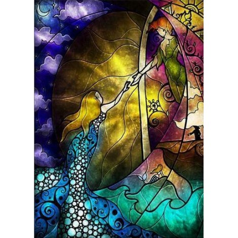 Abstract Disneyland Diamond Painting