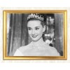 Audrey Hepburn Portrait in Crown