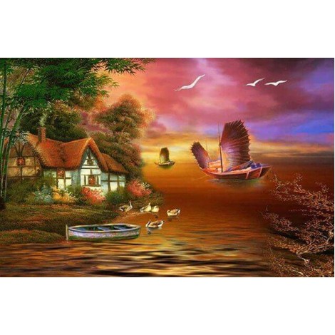 Beautiful View - Diamond Art Kit