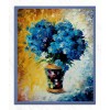 Blue Flowers Diamond Painting