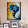 Blue Flowers Diamond Painting