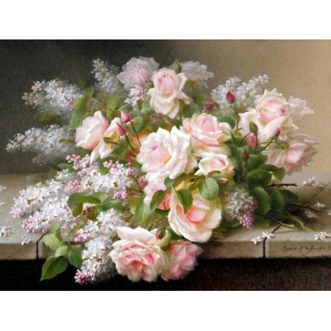 Rose Bunch Diamond Art Kit