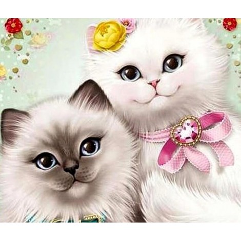 Cat Cartoons Diamond Art