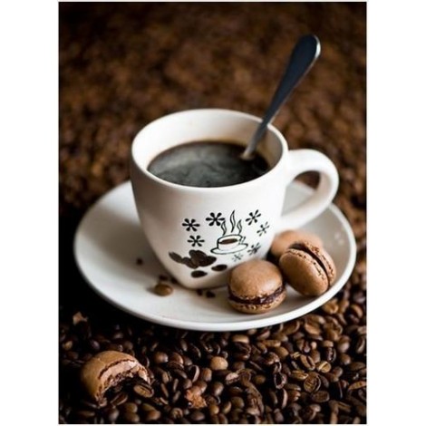 Coffee Diamond Art Painting Kit