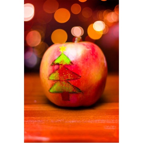Apple & Christmas Tree