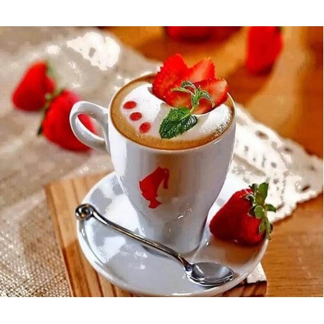 Strawberries & Cup of Coffee