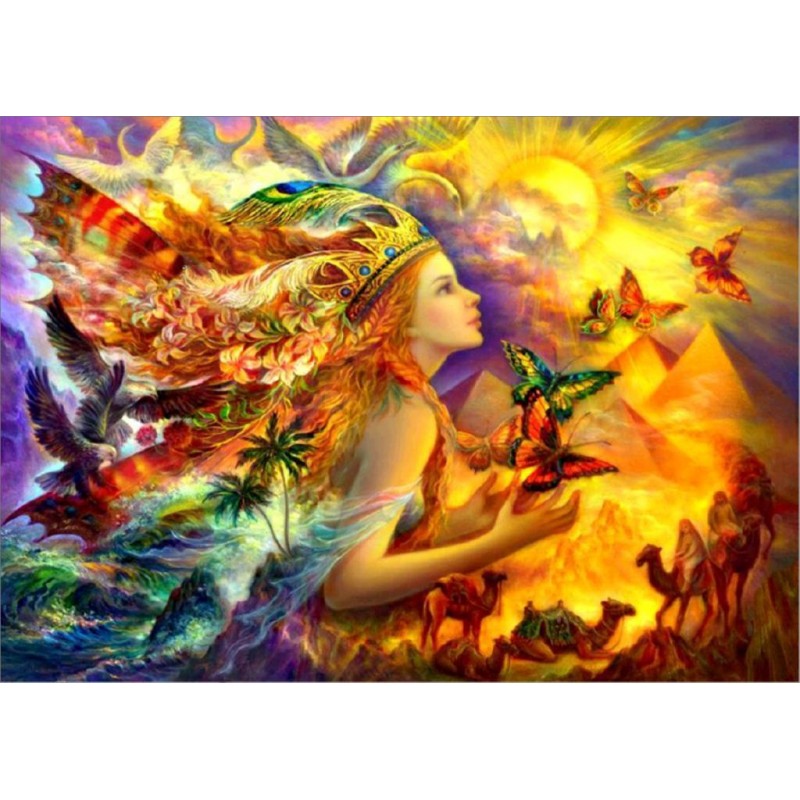 Crowned Lady Abstrac...