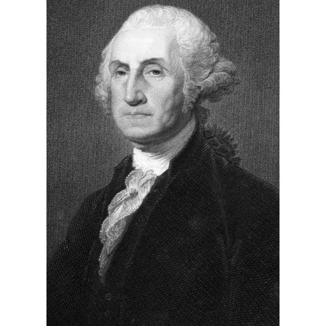 Portrait of George Washington - DIY Painting