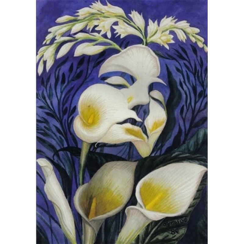 Abstract Flower Lady...