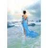 Stunning Lady in Water - Diamond Art