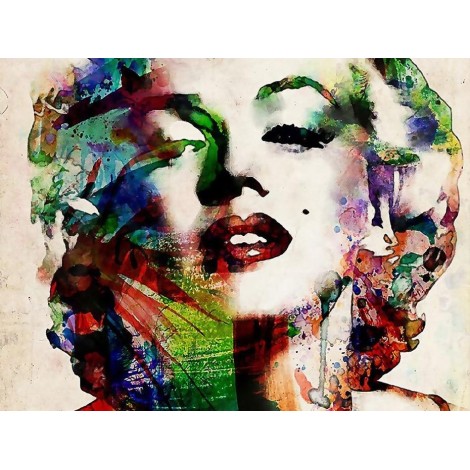 Colorful Portrait Diamond Art- Marilyn Monroe