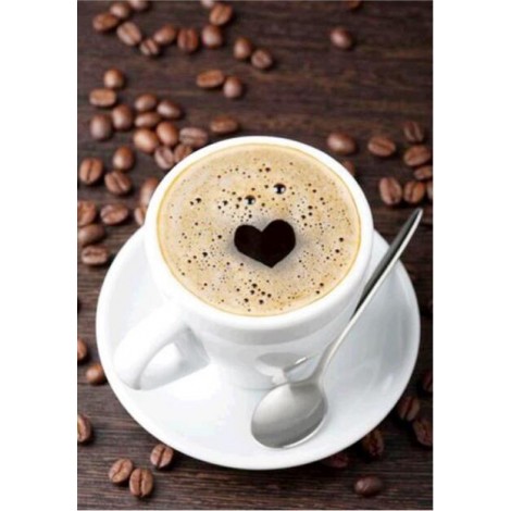 Coffee Beans & Coffee DIY Painting Kit