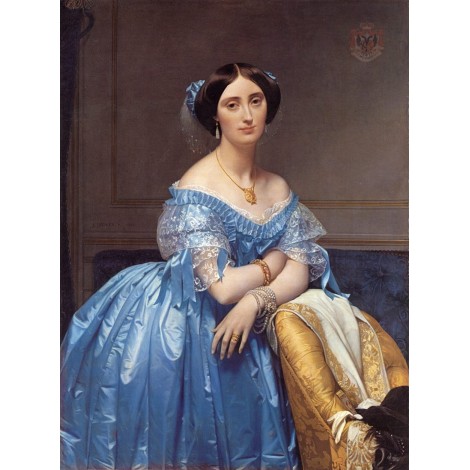 Portrait of Princesse de Broglie