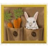 White Rabbit & Carrots in Pockets