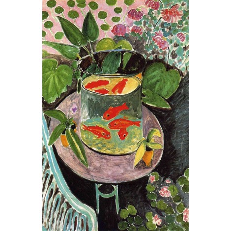 Goldfish in Water Tank