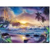Mountains & Palm Trees Painting Kit
