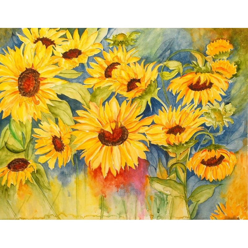 Sunflowers Diamond P...