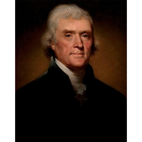Portrait Painting of Thomas Jefferson