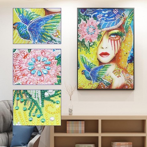 Big Eye Girl - Special Diamond Painting