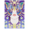 Women & Butterfly Special Diamond Painting