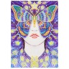 Women & Butterfly Special Diamond Painting