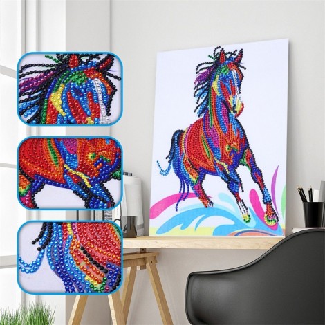 Colorful Horse Special  Diamond Painting