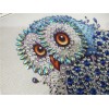 Blue Owl on Tree  - Special Diamond Painting