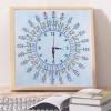 White Clock - Special Diamond Painting