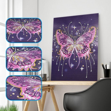 Magnificent Butterfly - Special Diamond Painting