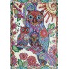 Abstract Owl Family - Special Diamond Painting
