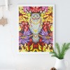 Flower Owl -s Special Diamond Painting