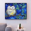 Owl with Glasses - Special Diamond Painting