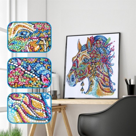 Beautiful Horse Head - Special Diamond Painting