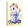 Adorable Cat in Cup - Special spDiamond Painting
